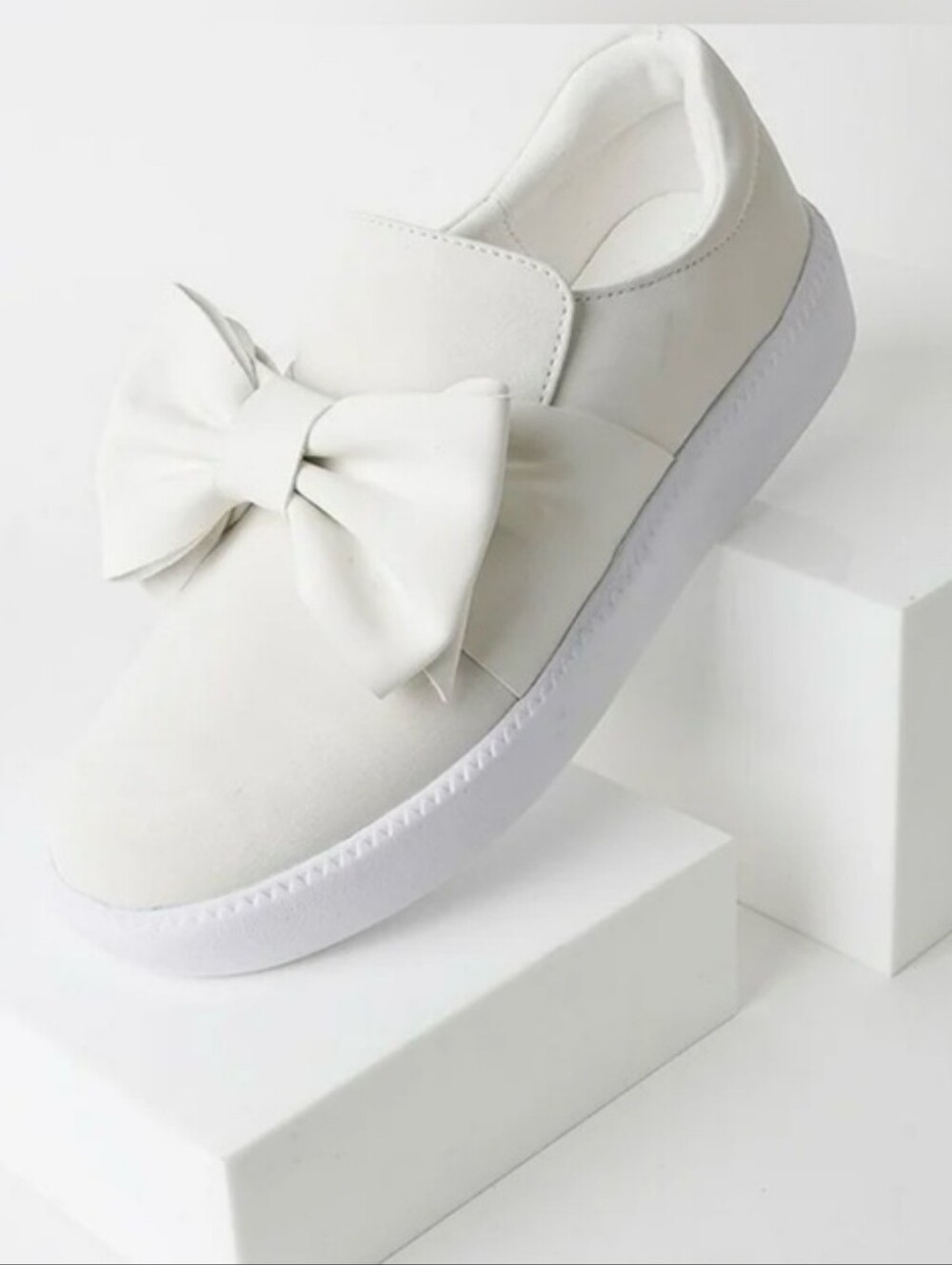 J. Adams Bow Slip-on Sneakers, NWOB